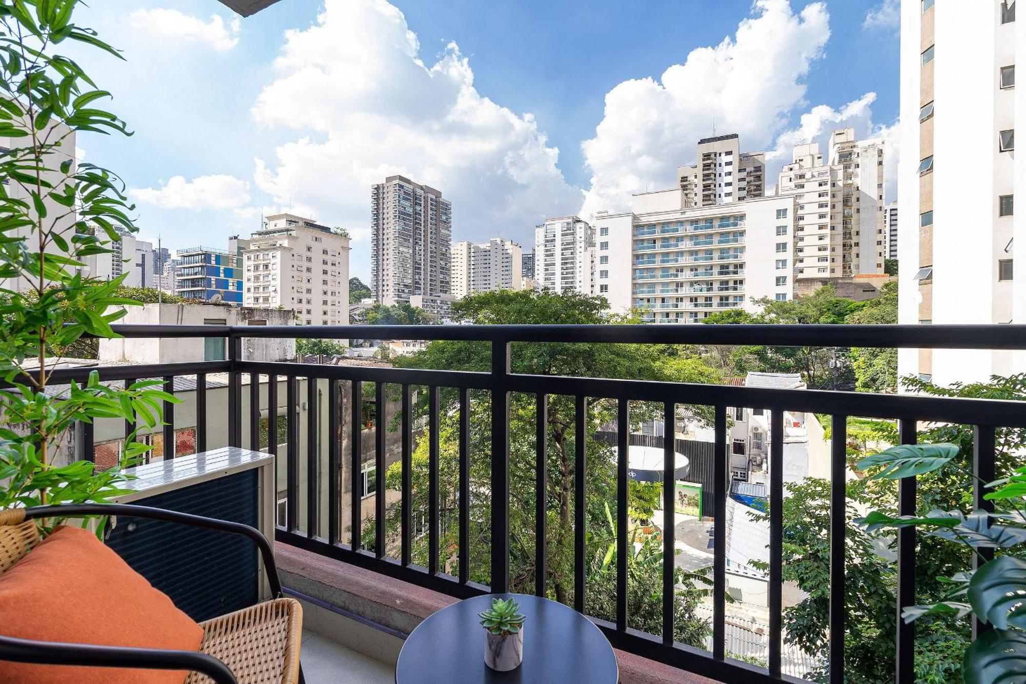 Oba 165 Loft Calixt Pinheiros Apartment เซาเปาโล ภายนอก รูปภาพ